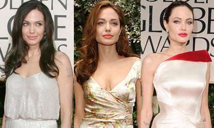 Những kiểu tóc đẹp của Angelina Jolie qua thời gian
