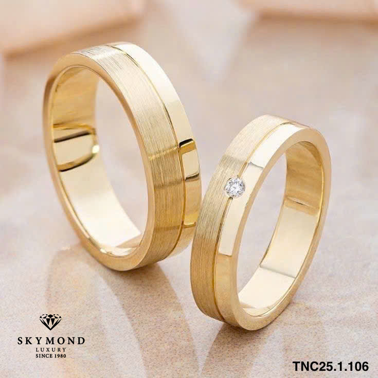 Khám phá xu hướng nhẫn cưới thiết kế 2025 được các cặp đôi ưa chuộng