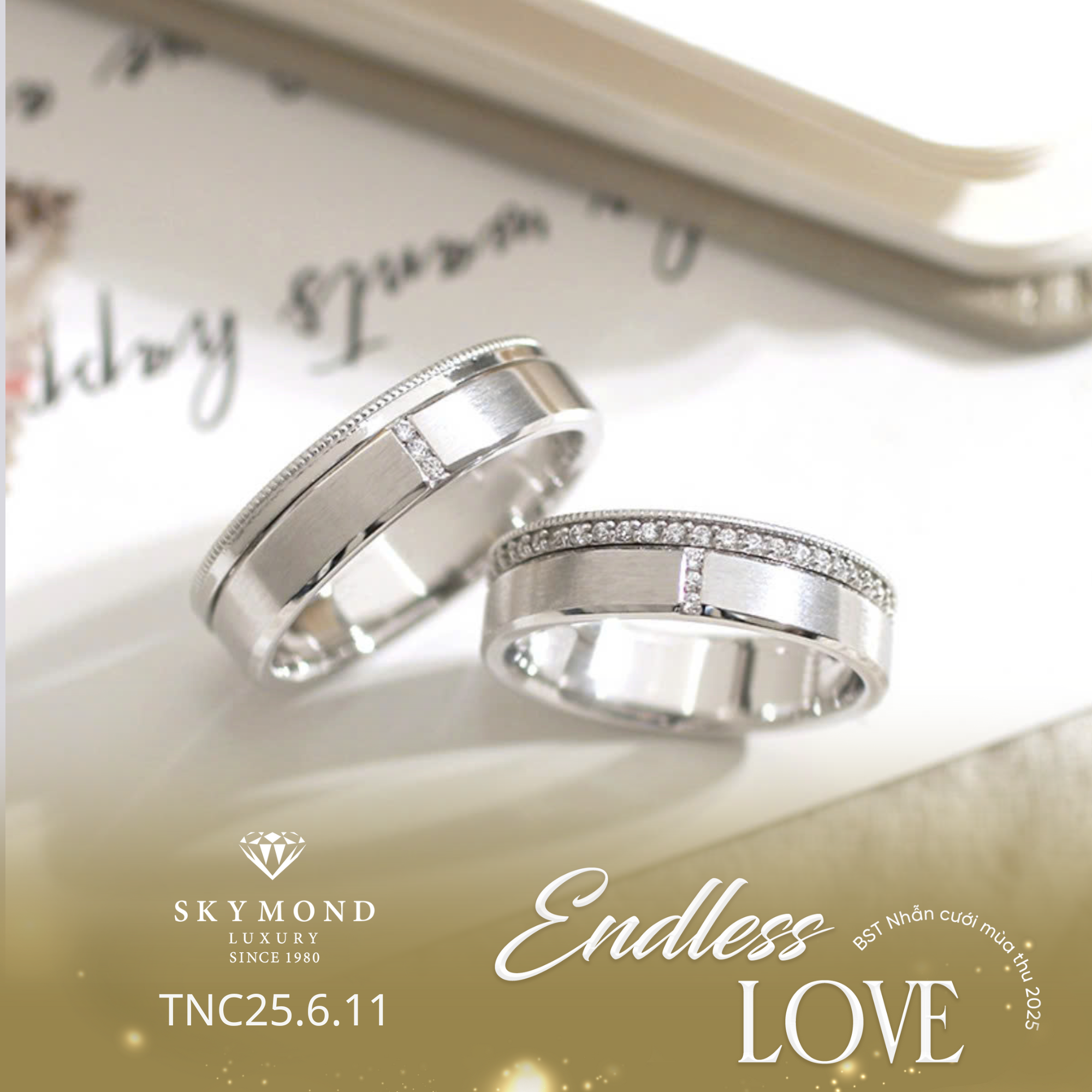 nhẫn cưới bạch kim