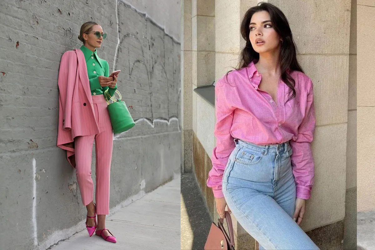 5 gam màu thú vị cộng hưởng hoàn hảo với màu hồng