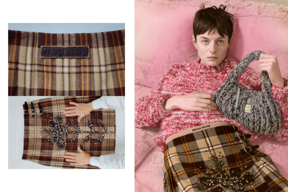 thời trang vintage Upcycled by Miu Miu