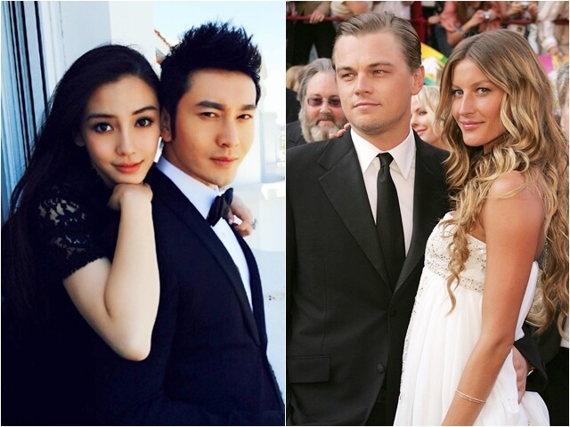 Leonardo DiCaprio và Huỳnh Hiểu Minh - 2 kẻ "chung thủy" nhất showbiz: Người chỉ quen bạn gái dưới 25, người thích nhan sắc "theo khuôn"