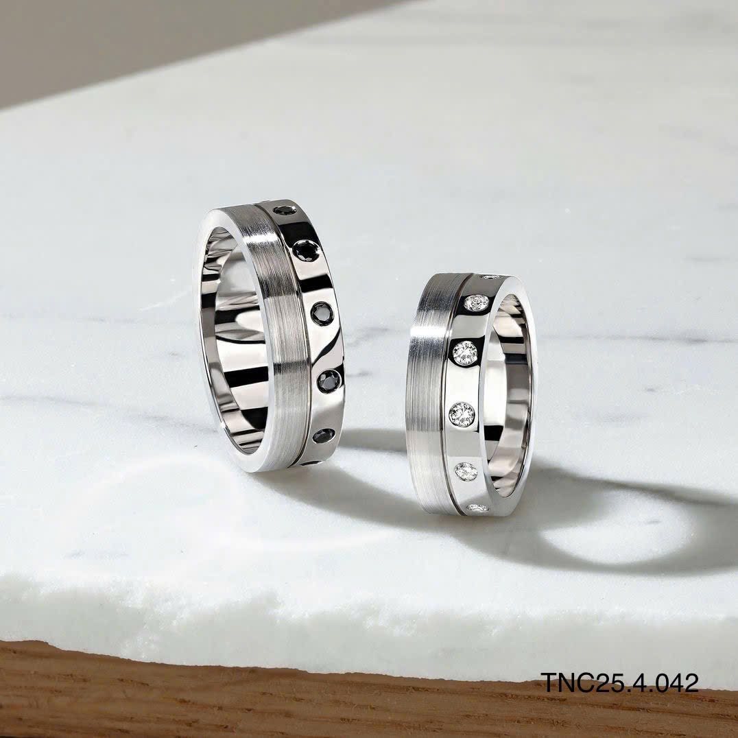 mẫu nhẫn kỷ niệm cưới bạch kim