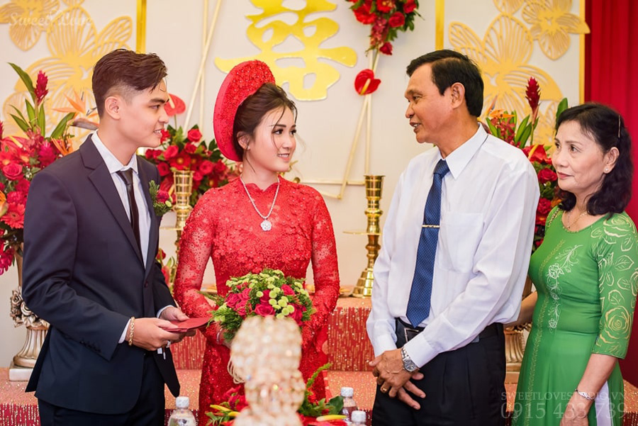 Bài phát biểu của đại diện nhà gái