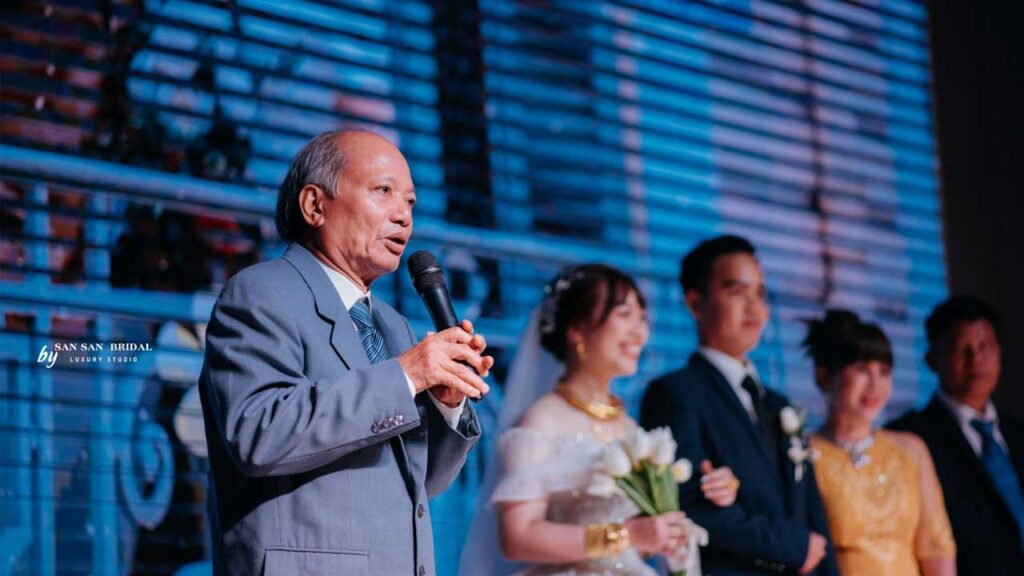 Bài phát biểu của đại diện gia đình nhà trai trong lễ cưới