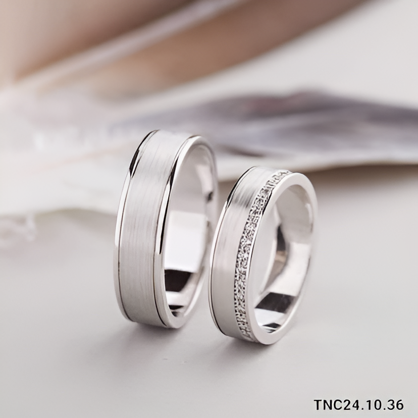 nhẫn cưới đẹp cho người mệnh kim