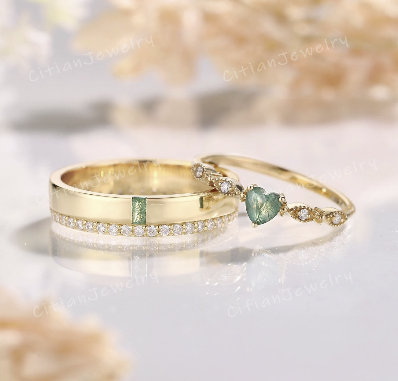 nhẫn cưới hợp phong thủy cho người mệnh thủy