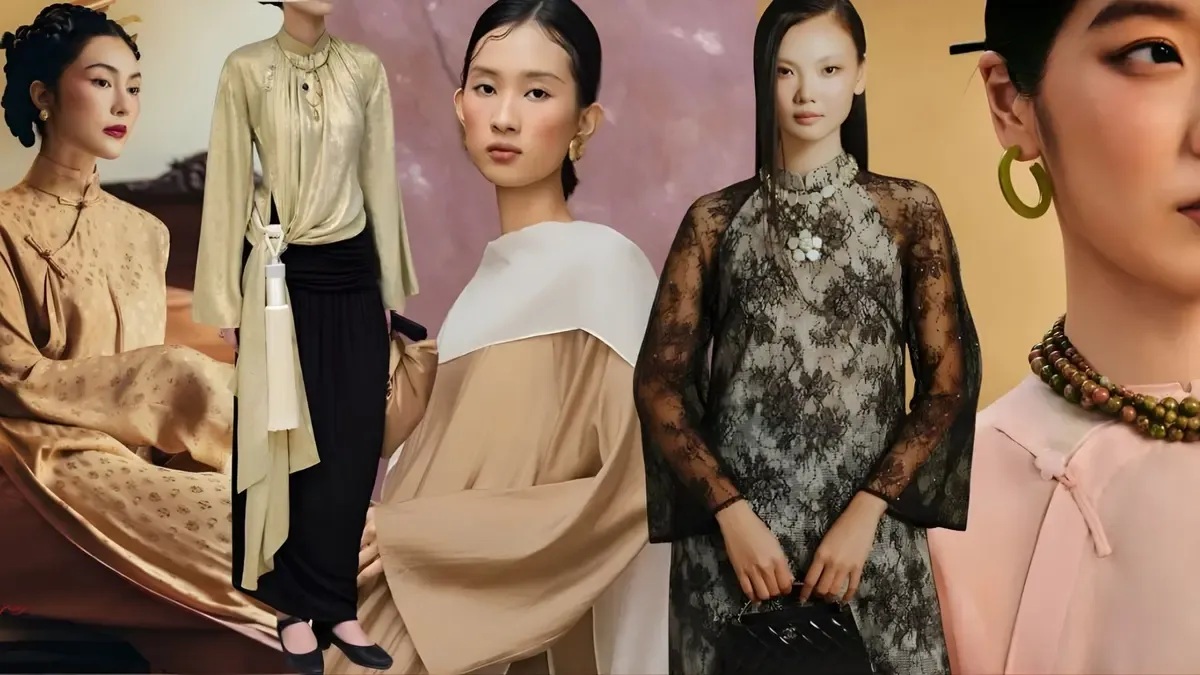 5 xu hướng áo dài “phủ sóng” giỏ hàng khai niên 2026