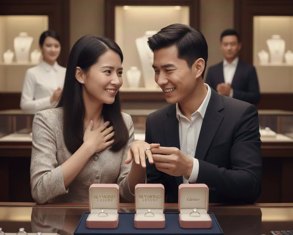 Trao nhẫn cầu hôn đầu xuân trở thành lựa chọn của cặp đôi hiện đại